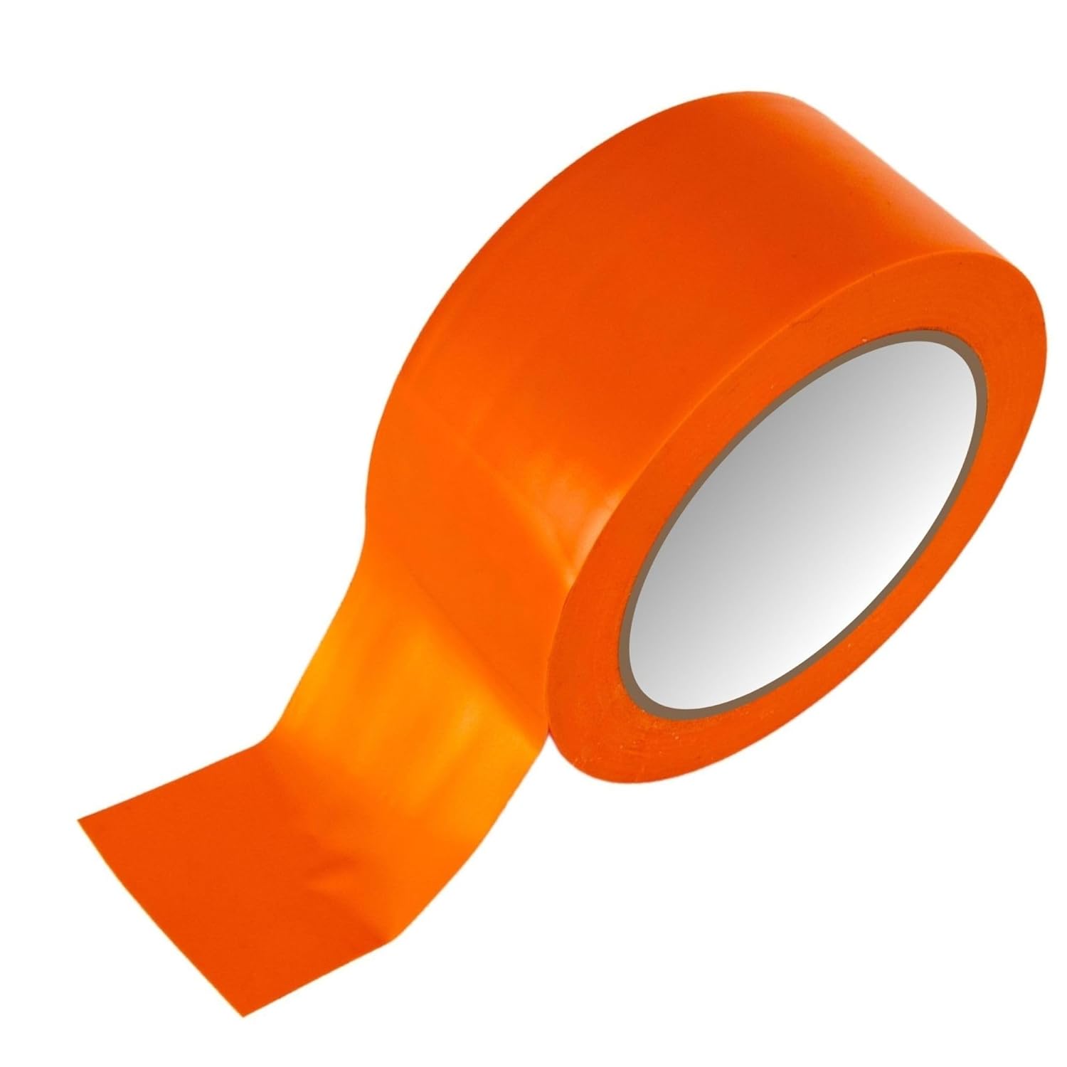 GTSE 2 inch x 108 ft Orange PVC Vinyl Floor Tape, 24 Rolls, Safety Marking Tape, 6 mil Thick, Suitable for Dance Floors, Gyms, Warehouses, Sports Facilities