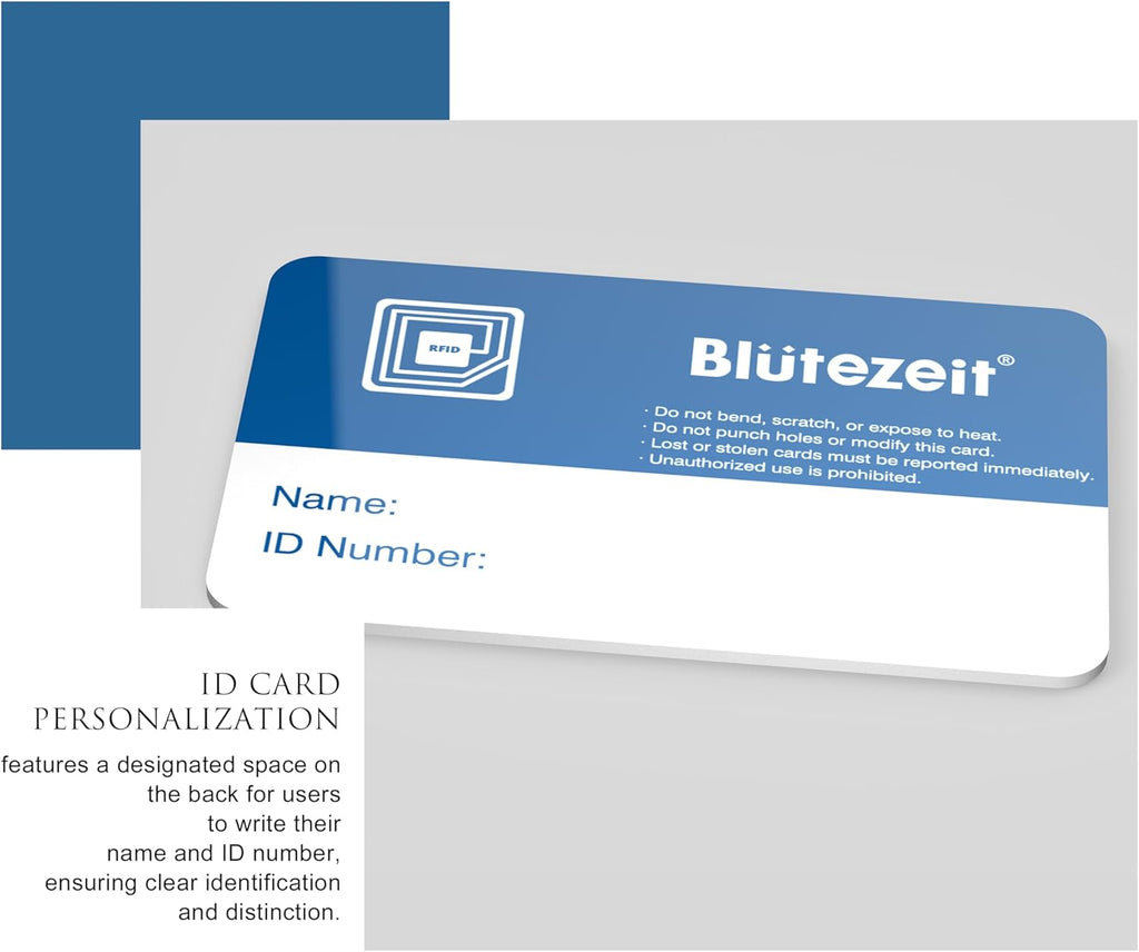 Blütezeit RFID Access Card for Sliding & Swing Gate Openers – Compatible with MWK-20 Wired Keypad, Touch-to-Open Gate Entry Card (125kHz)