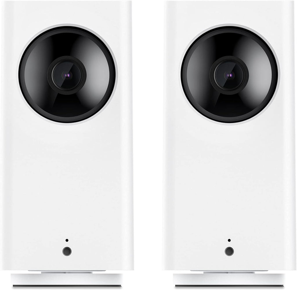 Wyze Cam Pan v2 360° Pet Camera with Phone App PTZ Indoor Smart Security Camera for Dog Cat Baby Elderly Monitoring, 2-Pack