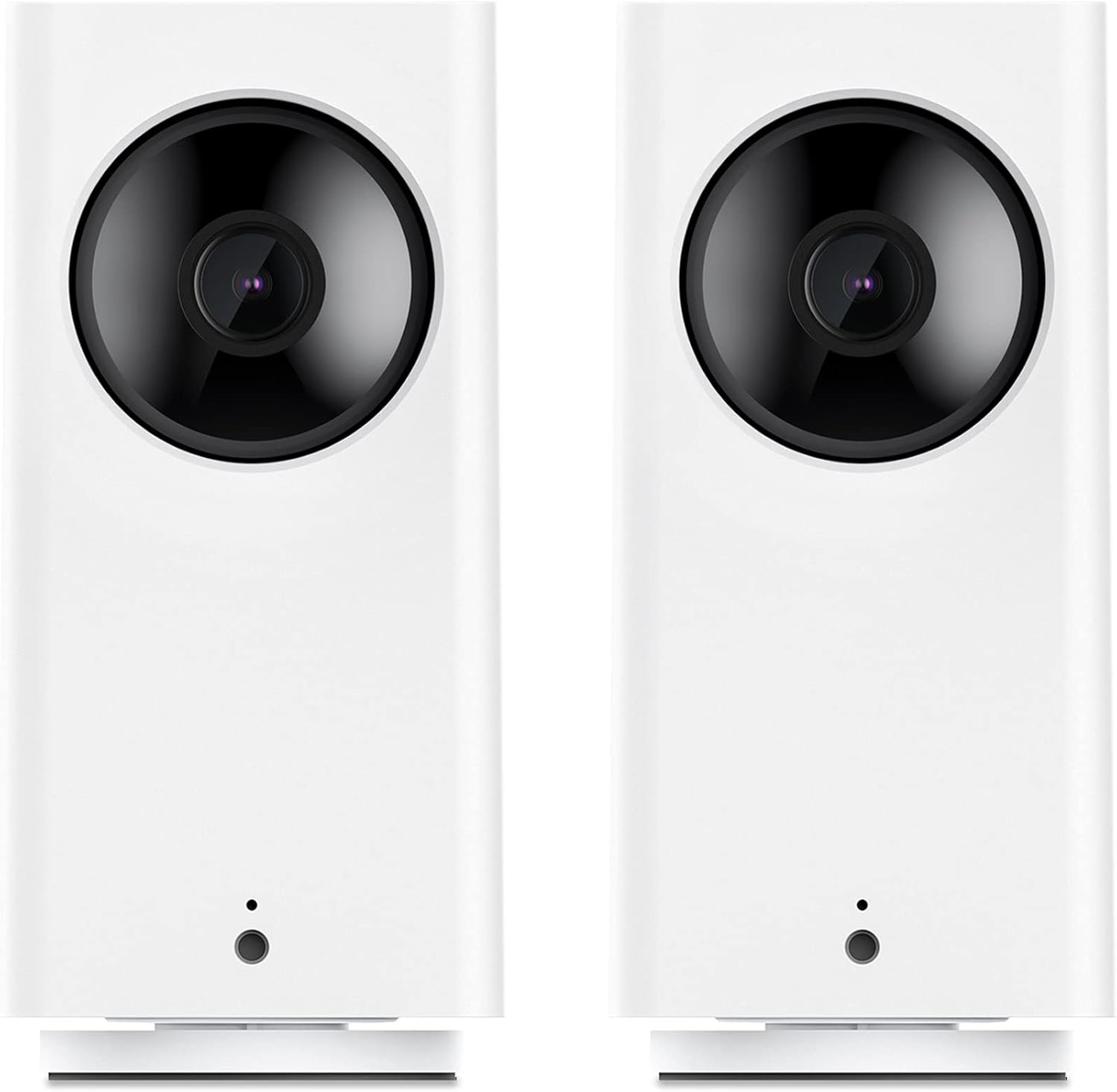 Wyze Cam Pan v2 360° Pet Camera with Phone App PTZ Indoor Smart Security Camera for Dog Cat Baby Elderly Monitoring, 2-Pack