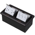 Dual Pop-Up Floor Box Electrical Kit (TR-20A, Oil Rubbed Bronze)…