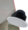 Splin Ceiling Embedded Mount Stand Compatible with Smart Speaker Alexa Echo Pop, Echo Dot 4th and 5th gen., Amazon, and HomePod Mini, Apple— Pro Light— Model Classic Built-in (White) —