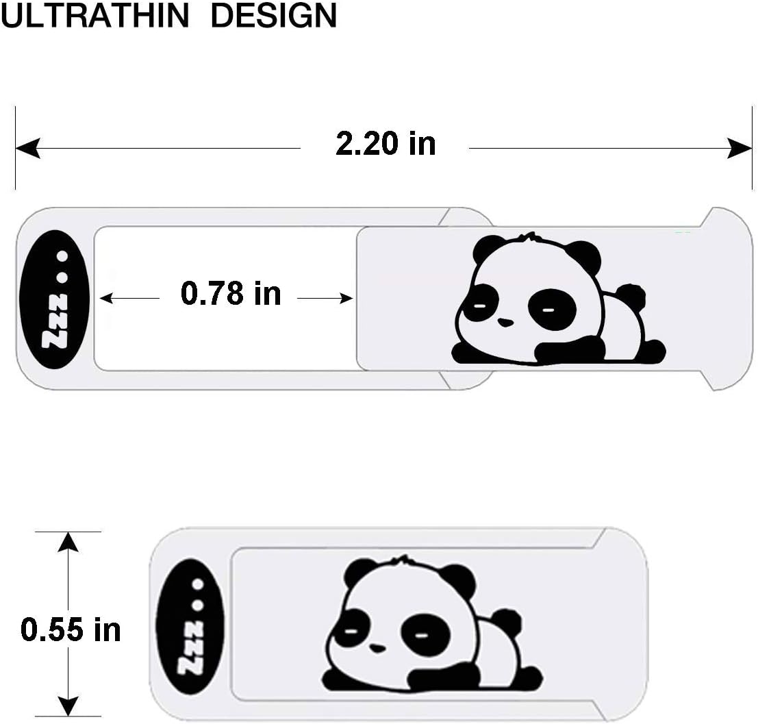 Webcam Cover Cute,Ultra Thin Protective Cover for Laptop, Desktop, PC,MacBook Pro, MacBook Air, iPad, iMac, Tablet,Protecting Your Privacy Security