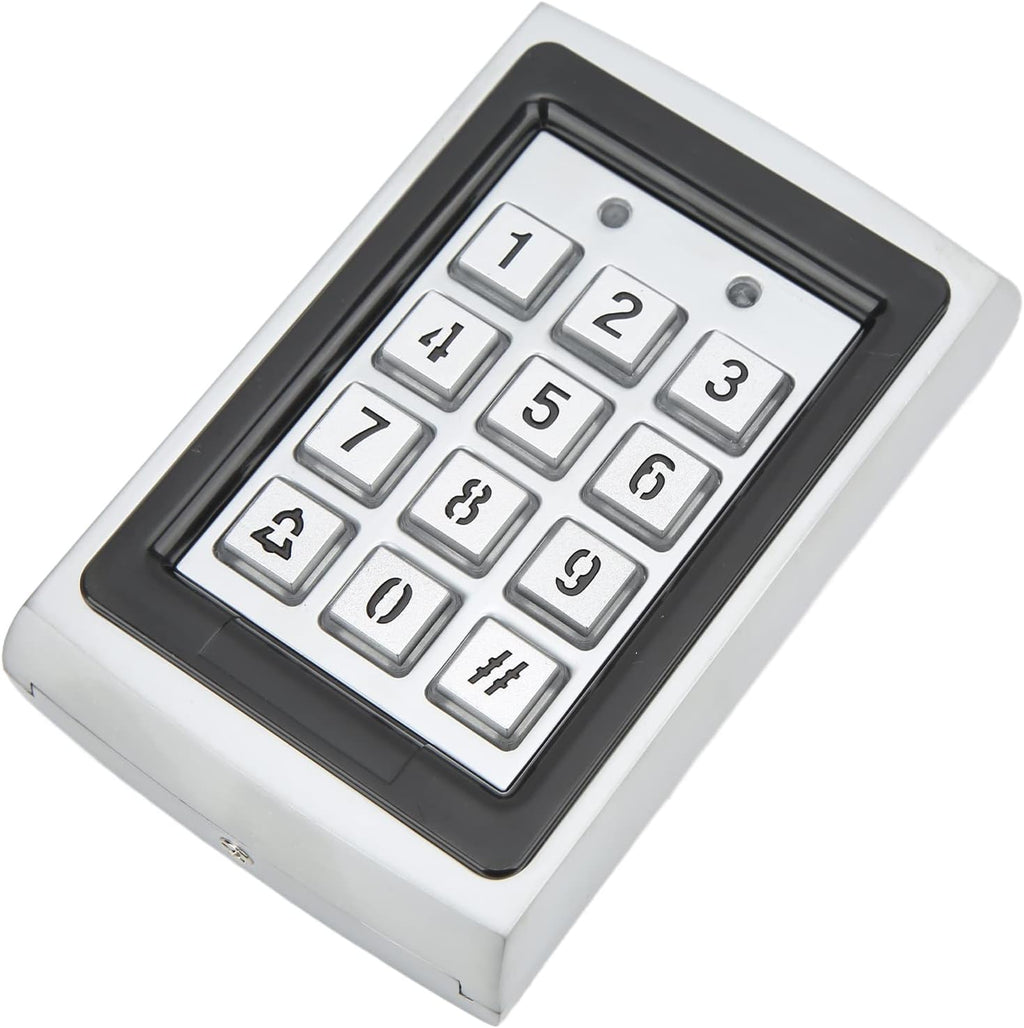 Door Access Control Machine Keyless Entry Pad Metal Shell , Smart RFID Reader Wired Garage Door Keypad Access Control System - Impact , Large Capacity, Ideal