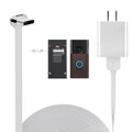 Charging Cable for Ring Battery Doorbell(2024 Release), Super Thin Bent Type-C Cable for No Drill Doorbell, 25Ft Doorbell Charging Cable Sustainable Power Supply
