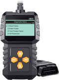 OBD2 Scanner Ease Setup Plug-Play: Clear Reset Engine Error Code Professional Code Reader Diagnostic Scan Tools with Freeze Frame/I/M Readiness for Cars Since 1996 & Newer - LK11