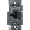 Lutron Ariadni/Toggler LED+ Dimmer Switch for Dimmable LED, Halogen and Incandescent Bulbs, 150 Watt, Single-Pole or 3-Way, AYCL-153P-BL, Black