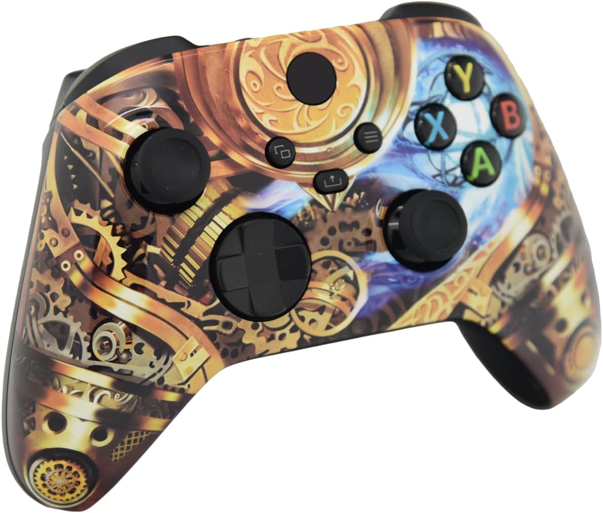 ProControllers LLC Hand Airbrushed Fade Custom Controller Compatible with Xbox Series X/S & Xbox One (Series X/S Clockwork)