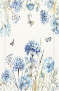 Light Switch Cover Plate Blue Floral Hydrangea Plants 1 Gang No Device Blank Electrical Wall Plates Faceplate Decorative Switch Plate for Bedroom Home Decor