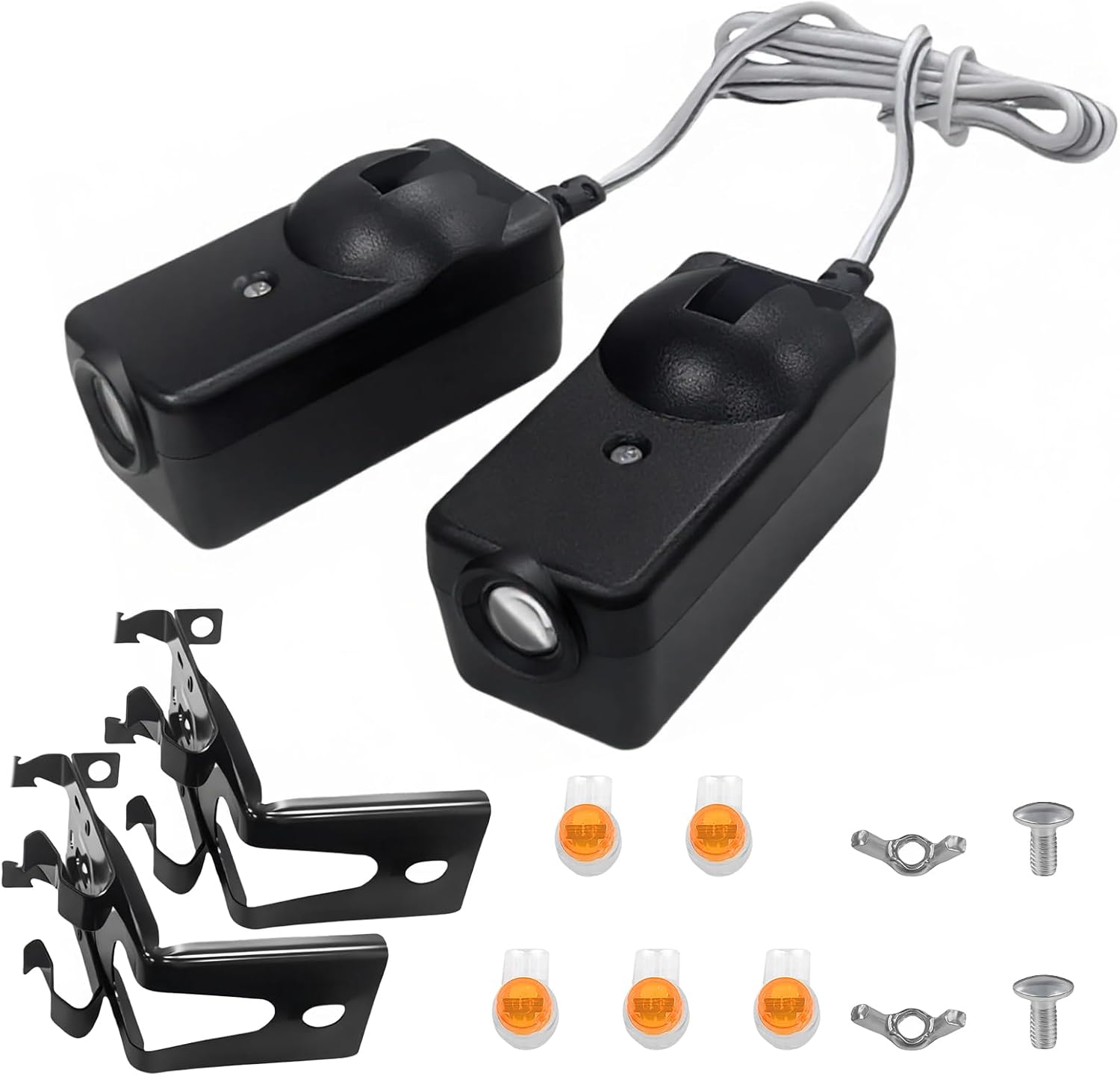 41A5034 Garage Safety Sensor Kit,Compatible with Liftmaster Chamberlain Craftsman Garage Door Sensor for 41A5034 G801CB-P, Garage Door Sensors Replacement (1997-current)