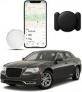 GPS Tracker for Vehicles Work with Find My (iOS Only) Real Time Global No Subscription No Monthly Fee Mini Hidden Car Tracker Device Smart Locator Tracking Tags with Magnetic Case for Kids Pets Bag