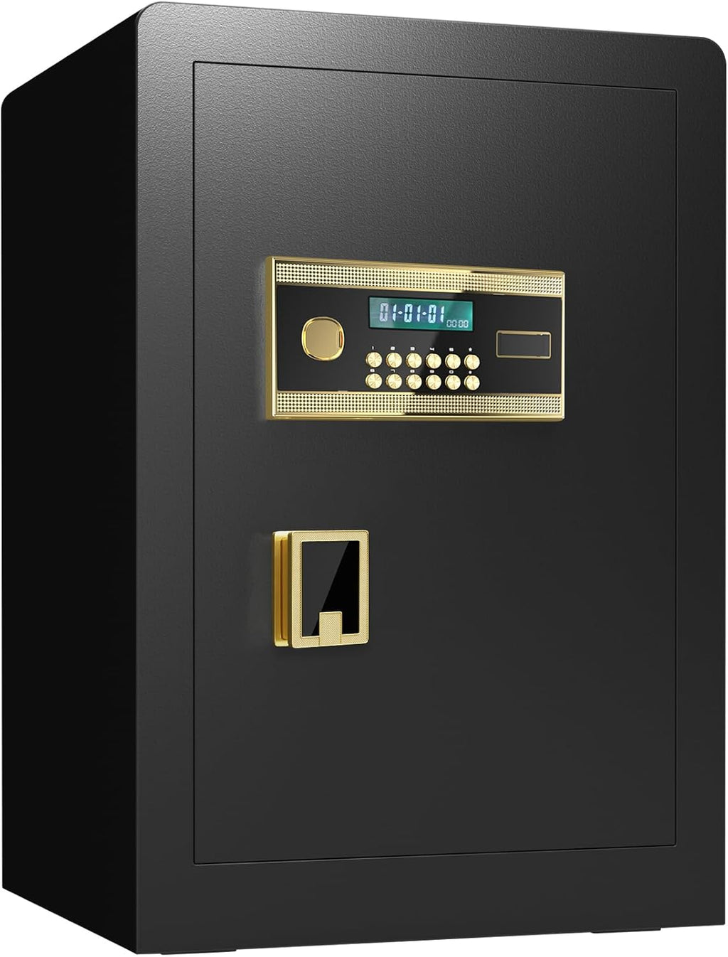 3.0 Cubic Feet Large Electronic Digital Security Safe with Hidden Code, Private Inner Cabinet, Fireproof & Waterproof Bag - Triple Access, Dual Alarm, Wall/Floor Mountable -for Home, Office & Hotel
