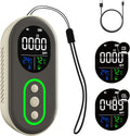 DS-399PRO Carbon Monoxide and Carbon Dioxide Detectors, 4-in-1 Portable CO2 & CO Detector with Audible & Visual Alarm, Rechargeable CO & CO2 Meter for Home, Travel, Camping, Car, 72H Standby