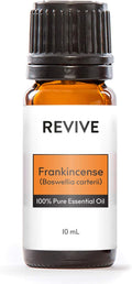 Frankincense Boswellia Carterii 10mL Essential Oil by Revive Essential Oils -100% Pure Therapeutic Grade, Diffusion, Massage, Aromatherapy, Skin & Hair Care, Cruelty Free, Unrefined with No Fillers