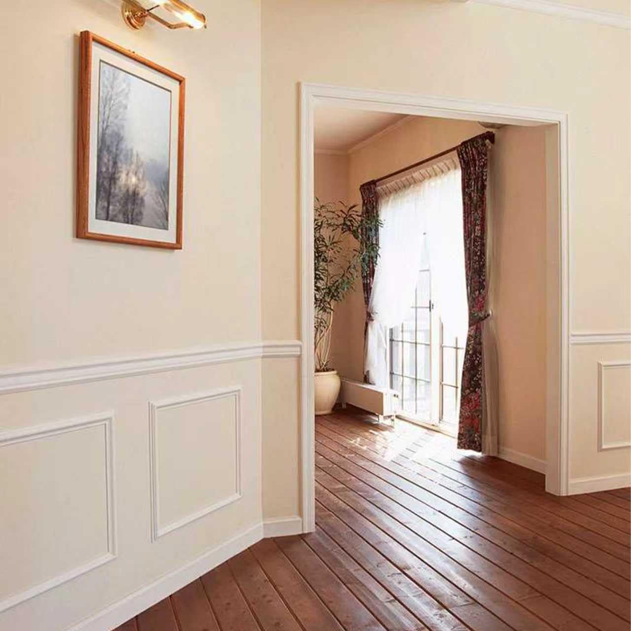 Peel and Stick Wainscoting Panels Kit, 12 Sets 20''x20'' Premade Wall Molding Peel and Stick Panels for Interior Wall Trim, Easy DIY Wainscoting Panels Peel and Stick Decor