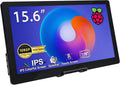 HMTECH 15.6'' Raspberry Pi Screen FHD 1920×1080 IPS Touchscreen Monitor, HDR Plug&Play, Secondary & External Monitor for Raspberry Pi 5/4/3/ Win 11/10/8/7