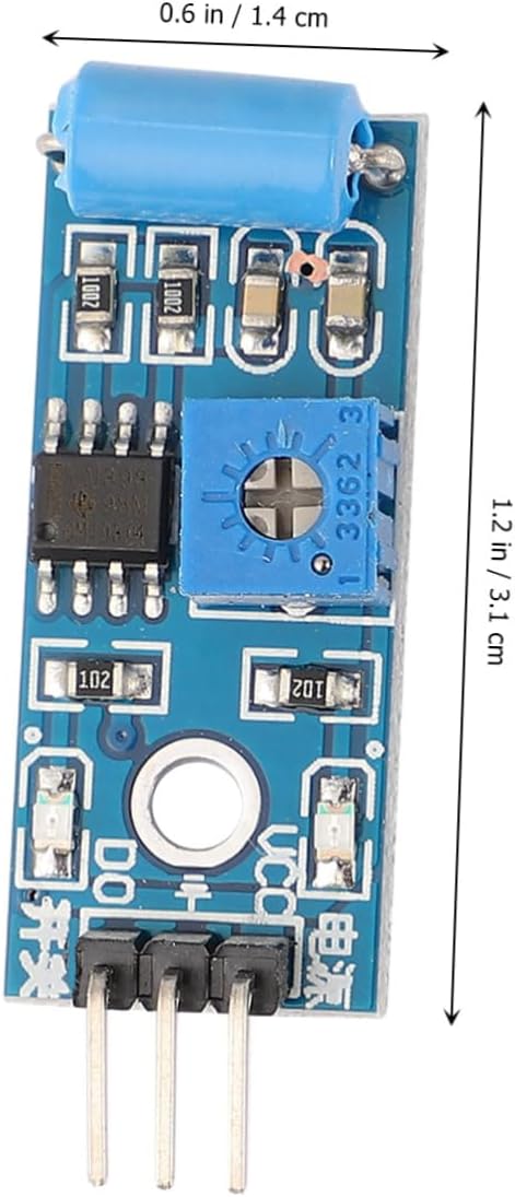 TEHAUX 10pcs Normally Closed Type Sensor Module for Alarm Systems Detection Compatible Microcontrollers for Theft Alarms Earthquake Alerts and Vehicles