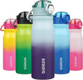 BJPKPK Stainless Steel Insulated Water Bottle with Straw Lid 25oz Reusable Metal Thermal Flask Bottles Keep Cold and Hot,Ocean Dream