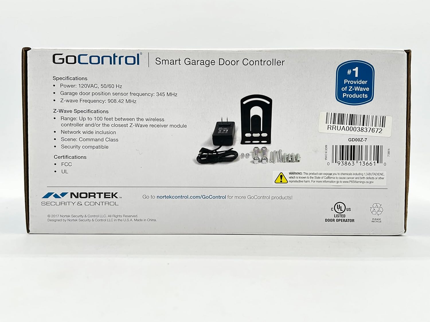 Smart Garage Door Controller GD00Z-7