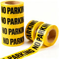Caution No Parking Tape 6 Pack 3 inch X 1000 feet • Bright Yellow with a Bold Black Print for High Visibility • 3 in. Wide for Maximum Readability • Tear Resistant