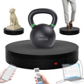 Programmable Motorized Electric Photography Turntable Rotating Platform Rotating Display Stand Secondary Development Motorized Electric Lazy Susan for 3D Scaner or Photography with USB/Wi-Fi
