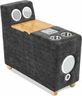 Brelice Modular Sofa Console with Wireless Charging & Bluetooth Speaker - All-in-One Armrest Organizer with Wired Charging, Storage Tray, Volume Control for Sectional Couch, Living Room