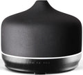 Porseme 500ml Ceramic Essential Oil Diffuser Aromatherapy Ultrasonic Cool Mist Humidifier 15-21 Running Hours Air Diffusers for Sleeping Yoga Office Working Spa and Rest (Black Ceramic)