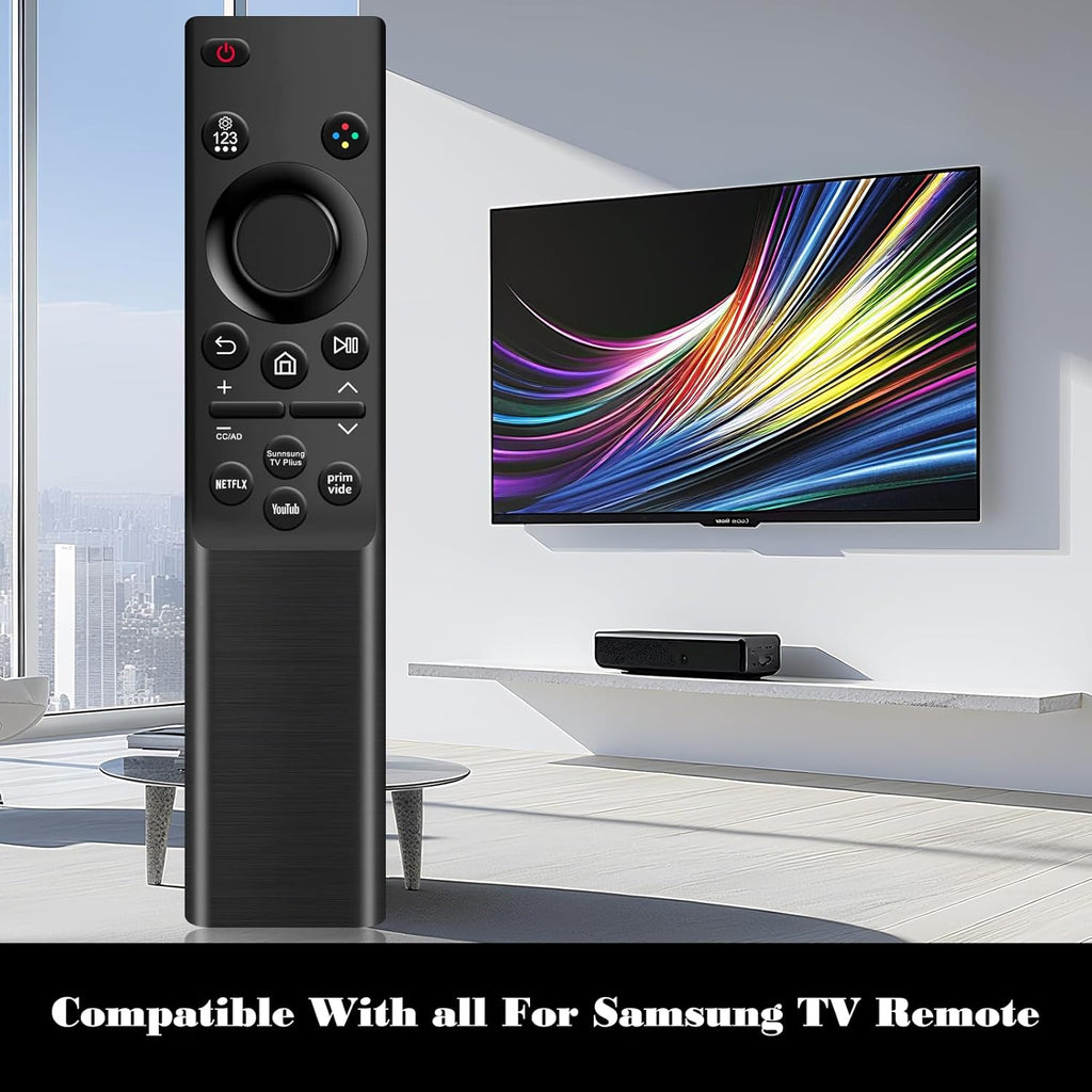[2 Pack] Universal Replacement for Samsung TV Remote Control, BN59-01484A Compatible with All Samsung Smart TV, QLED, 4K, 8K, Frame, Curved, LED, LCD HDTV Models (2019-2025), No Setup Required