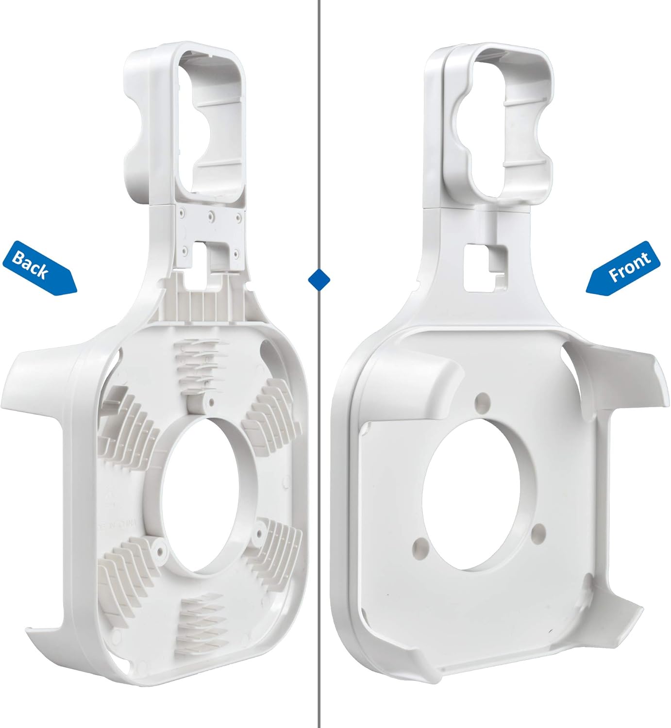 Wall Mount Holder for EERO Pro 6 Mesh WiFi System, Space Saving Outlet Wall Mount Bracket for EERO Pro 6 Router with Cord Management and Easily Moved(2 Pack)