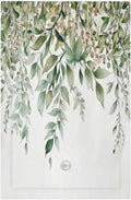 Light Switch Cover Plate Sage Green Eucalyptus Watercolor Plant Leaves 1 Gang No Device Blank Electrical Wall Plates Faceplate Decorative Switch Plate for Bedroom Bathroom Decor
