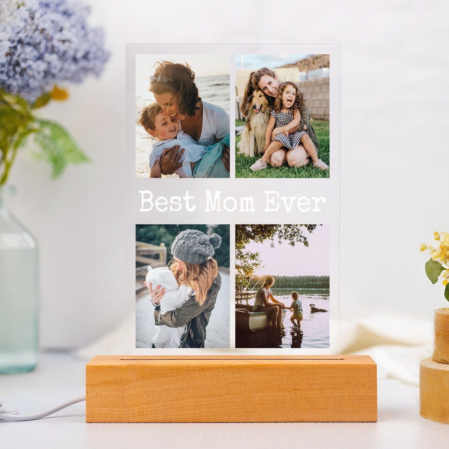 Custom Picture Frames, Personalized Photo Frames, Customized Picture Frame, Customizable Photo Frame, Personalized Valentines Day Gifts for Mom, Baby, Kid, Family