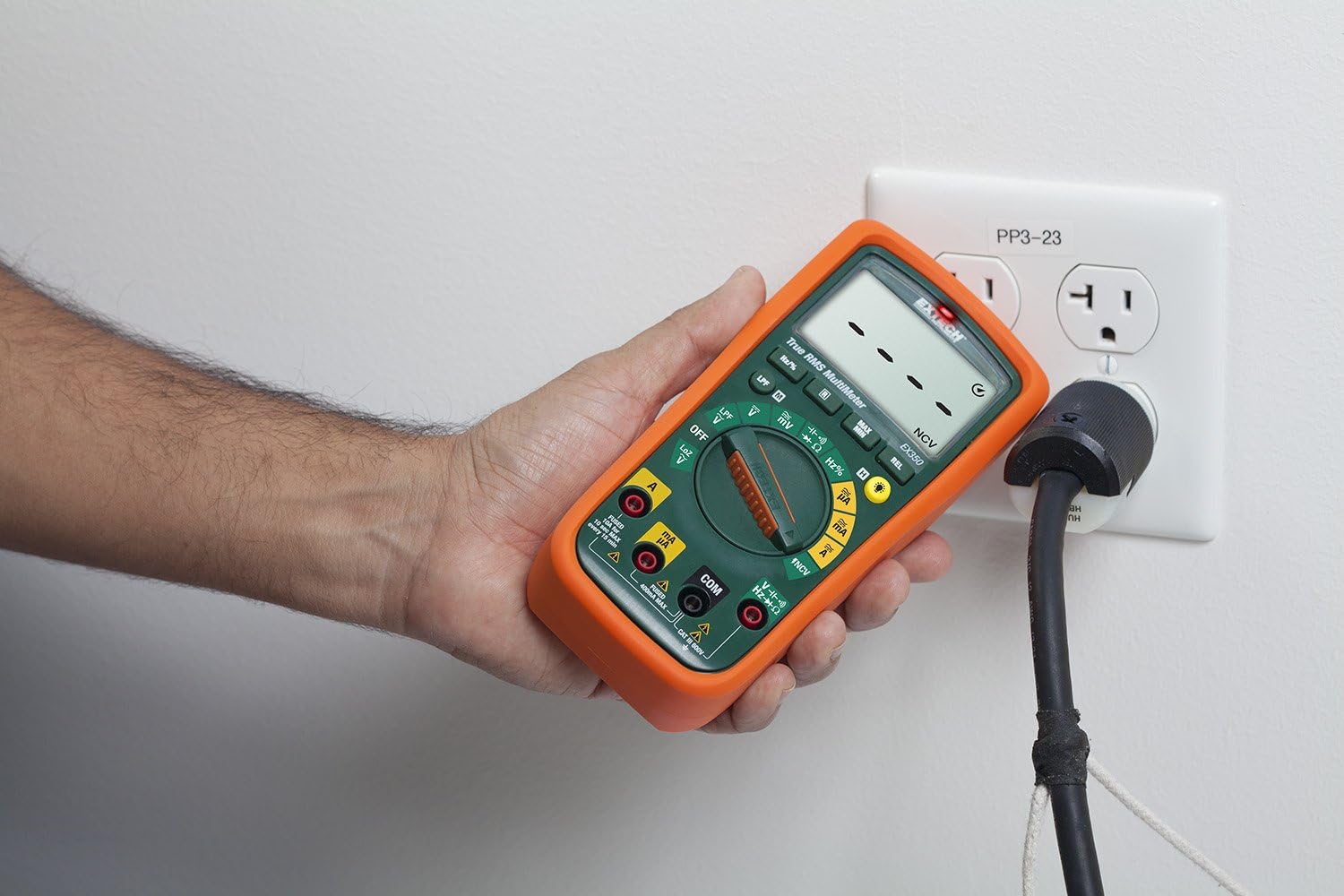 Extech EX350: RMS Professional MultiMeter with NCV