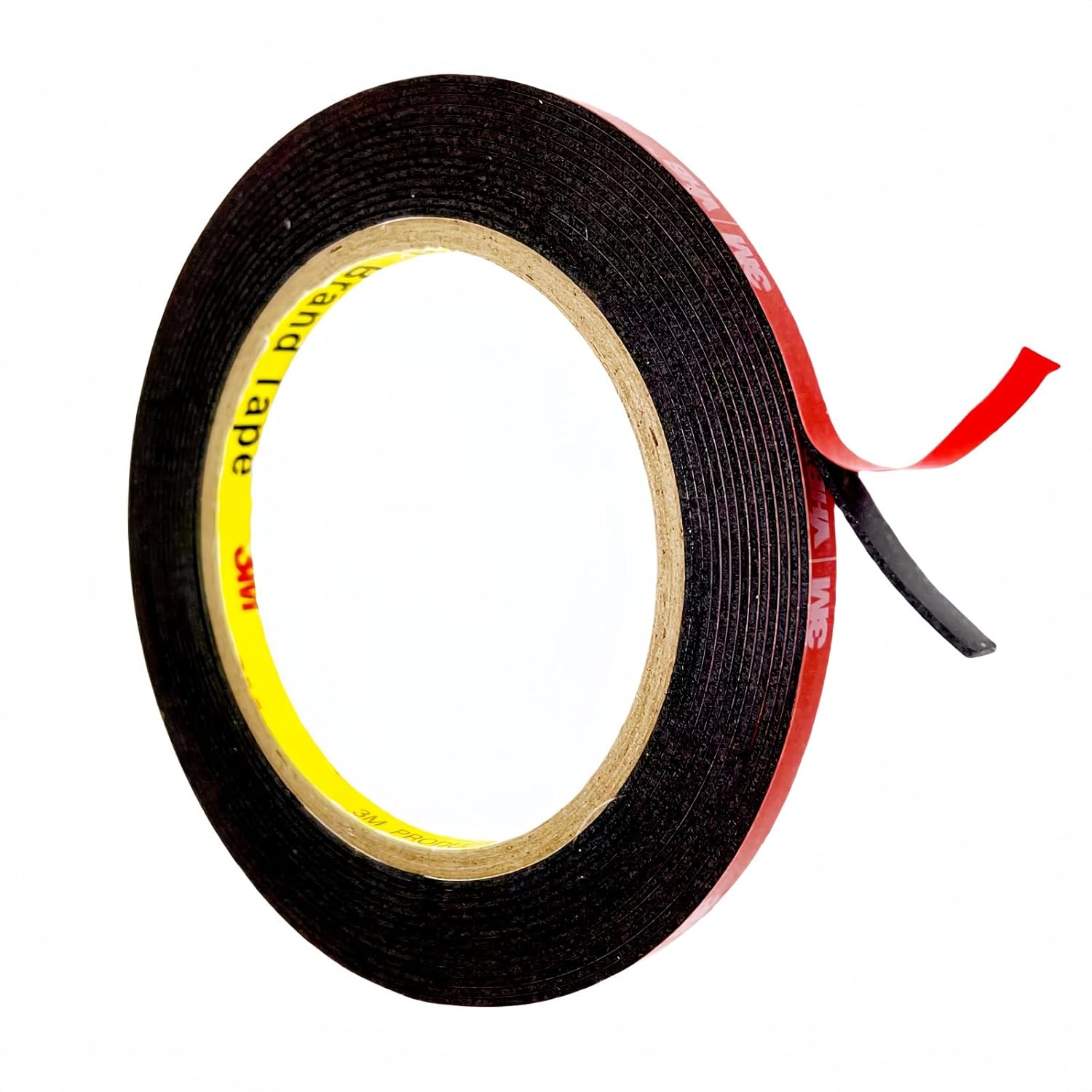 Double Sided Tape Heavy Duty, Adhesive Mounting Tape 1/4 in x 15.5 ft, Waterproof and Temperature Resistant Adhesive Strip Tape for Indoor, Outdoor, Automotive Trim, Home Decor