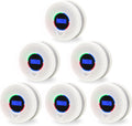 10-Year Battery Smoke and Carbon Monoxide Detector, 2-in-1 Smoke CO Alarm with Digital Display, Reliable Fire and CO Alarm for Home, Bedroom, Kitchen (6 Pack)