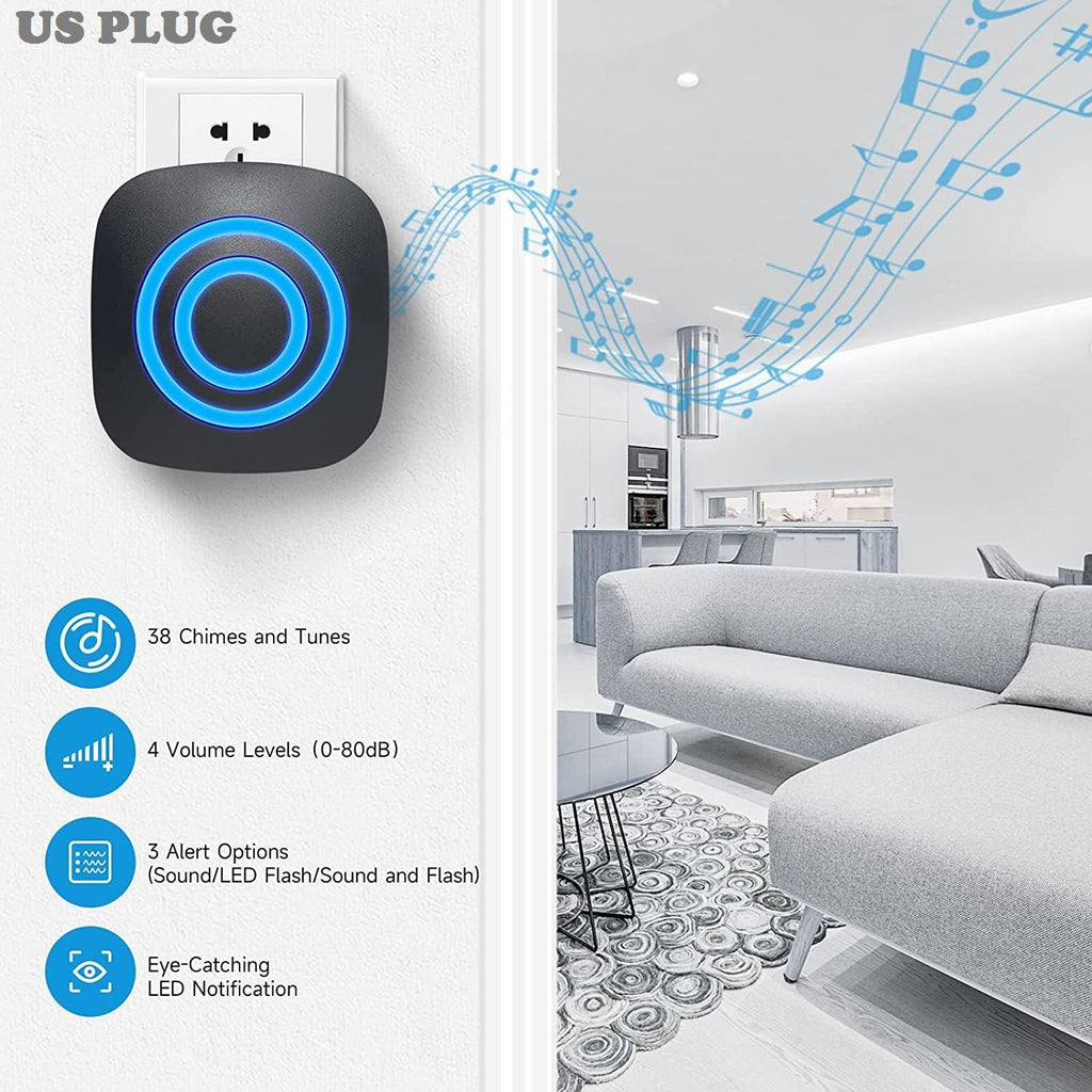 Motion Detector Sensor Alarm, SiegenPro Driveway Alarm Wireless, Home Security Business Motion Sensor Alarm Indoor Outdoor Weatherproof