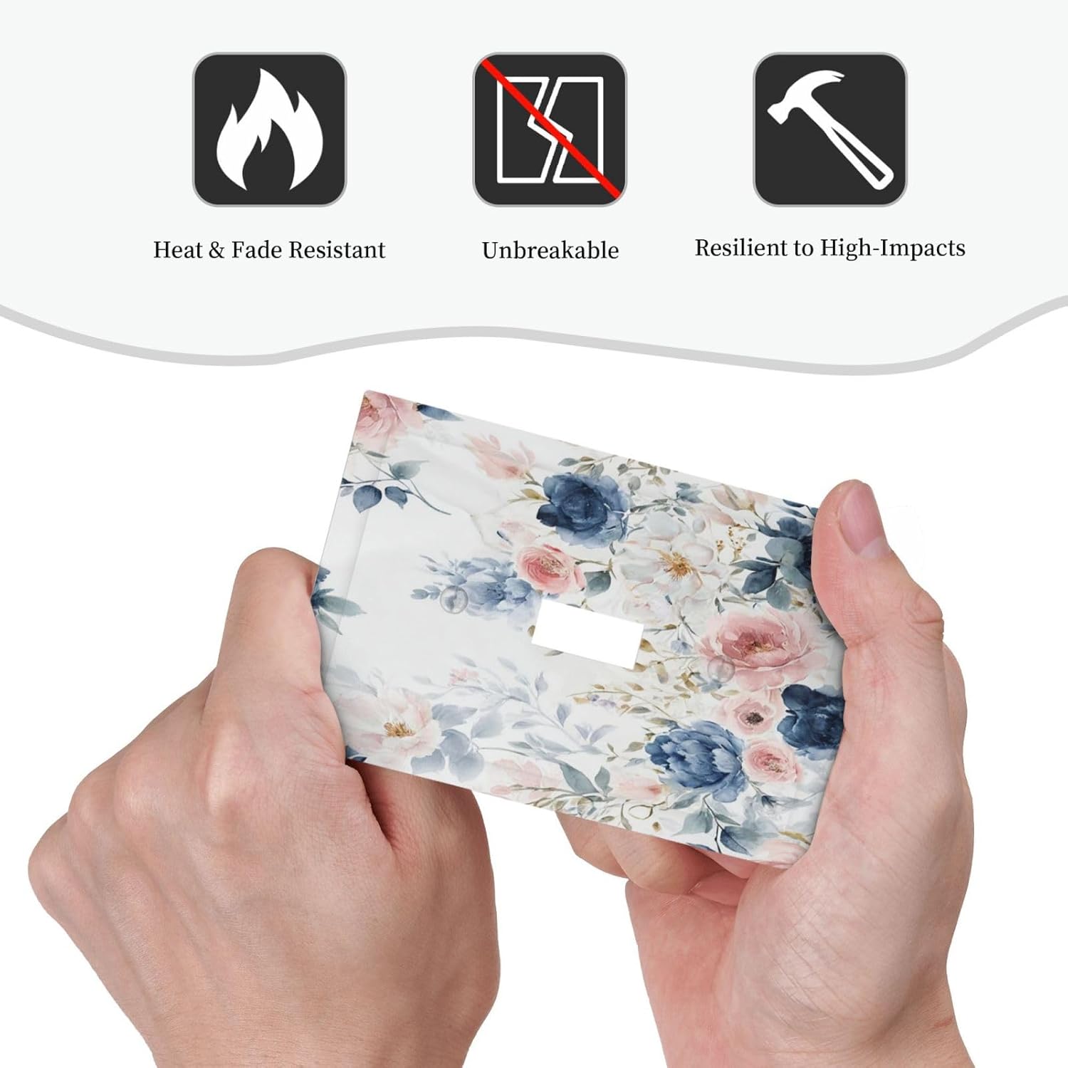 Elegant Watercolor Pink Blue Flowers Floral Single Toggle Light Switch Cover plate Outlet Cover Decorative Switchplate Wall Plates Electrical Panel Cover for Bathroom Living Room 5 X 3 IN