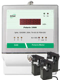 DAE P254-1500 KIT, UL 1500A kWh Meter 3 Phase 120/208V 50/60Hz RS485, 3 Split CTs (2", 2" Inner Dimension)