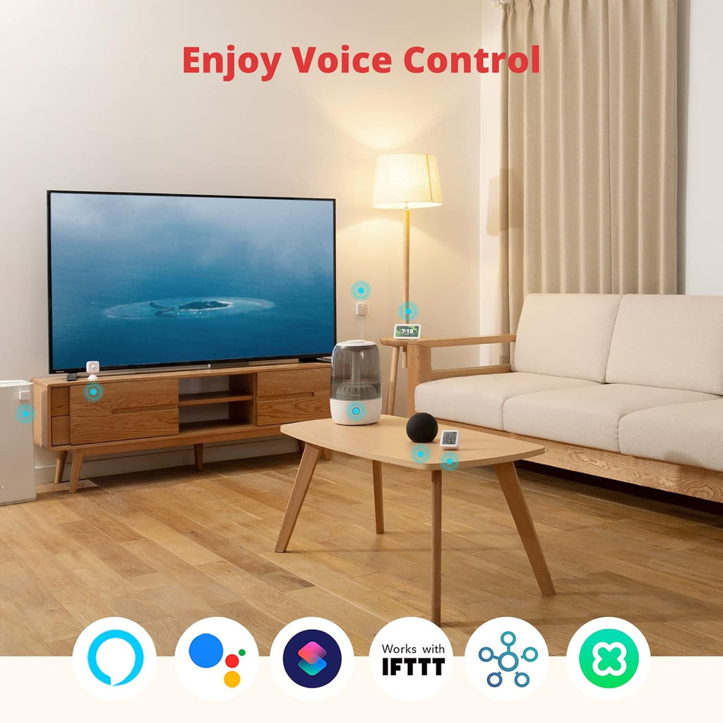 SwitchBot Hub Mini Smart Remote - IR Blaster, Link SwitchBot to Wi-Fi (Support 2.4GHz), Control TV, Air Conditioner, Compatible with Alexa, Google Home, IFTTT (White)
