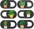 MESMOS 6pk Laptop Camera Cover Slide Cute, Laptop Accessories, Phone & Computer Camera Webcam Cover Slide, Stocking Stuffers, Web Cam Privacy Blocker (Small)