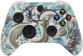ProControllers LLC Hand Airbrushed Fade Custom Controller Compatible with Xbox Series X/S & Xbox One (Series X/S White Dragon)