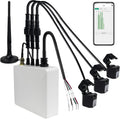 Smart Home Energy Monitor with 3 80A Clamps EdgeAnt, Real-Time Accurate Energy Consumption Tracking and Save Money, Home Energy Automation and Control, Solar Net Metering 2.4 GHz WiFi