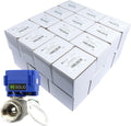U.S. Solid Motorized Ball Valve- 1" Stainless Steel Ball Valve with Full Port, 9-24V AC/DC and 2 Wire Auto Return Setup (Pack of 25)