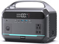Portable Power Station 600W Surge, 288Wh (90,000mAh) LiFePO4 Battery, Power Bank with AC Outlet, Mini Solar Generator 7-Port Design, 2.1Hrs Fast Charing for Emergency, Hurricane (Solar Optional)