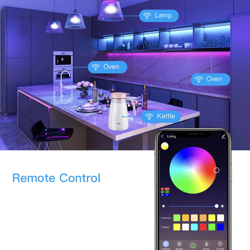 Smart Plug Work with HomeKit, DoHome Smart WiFi Outlet Work with Apple HomeKit, Alexa and Google Assistant Voice Control Plug with Timer Function and Group Control No Hub Required 4 Pack