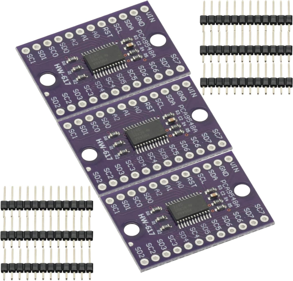 3PCS TCA9548A IIC I2C Multiplexer Breakout Board 8 Channel Expansion Board for Chaining Modules Arduino