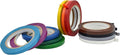 MAT Vinyl Marking Tape Rainbow Pack - 3/8 inch x 36 yds. 12-Rolls Assorted Colors - for Safety Floor Marking (School Gym, Restaurants, Warehouse), Dance Floor Splicing, Pinstriping Cars & Boats