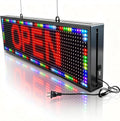P10(26" * 7") Scrolling Led Sign Programmable Outdoor Digital Signs For Business Electronic Message Board Wifi Control Display Screen Panel Custom Full Color Neon Advertising Word Light