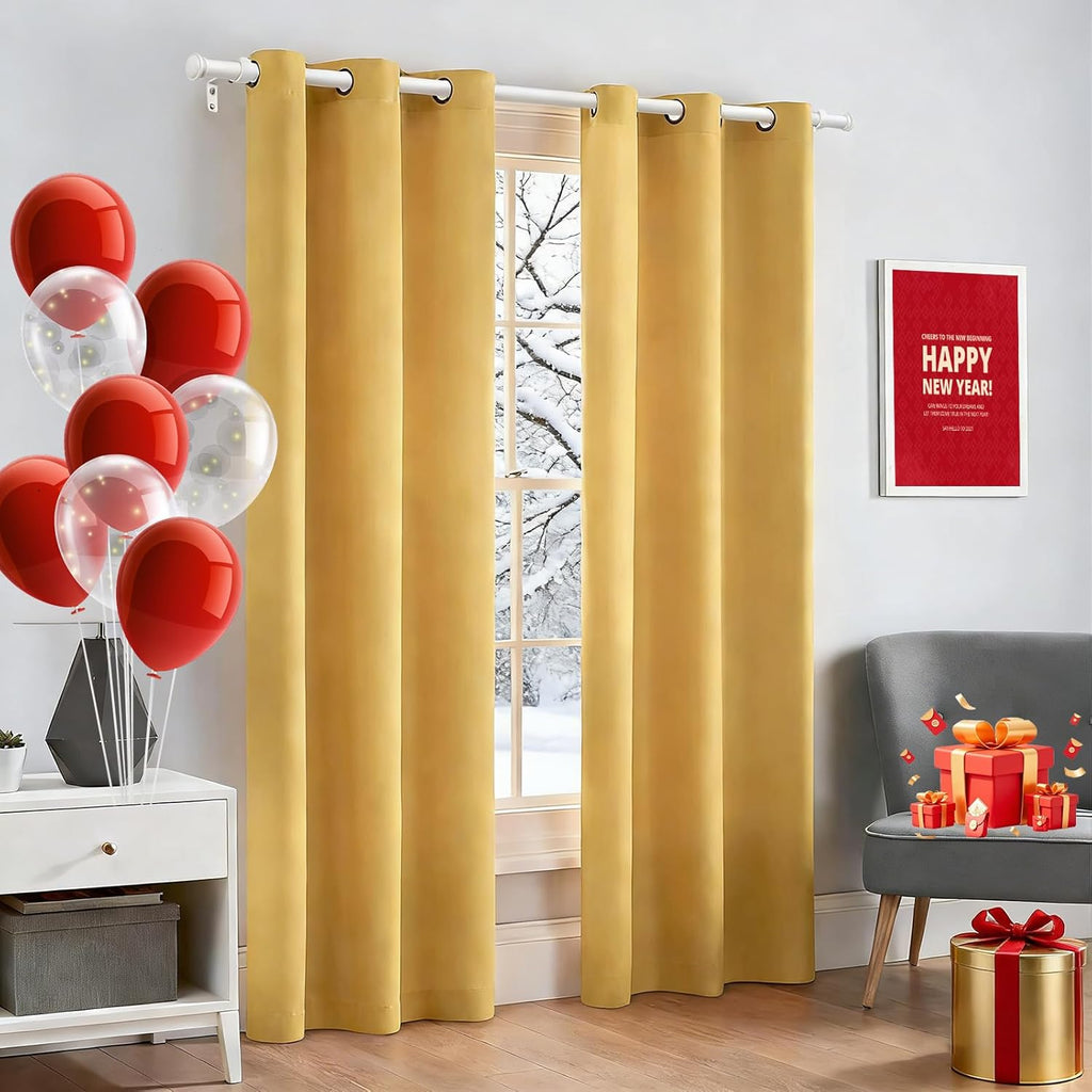 TONIAL Curtain Rod 32 to 58 Inch, Telescoping Splicing 3/4 Drapery Rods for Windows Decorative Single Rod with Small Cap End, Warm White