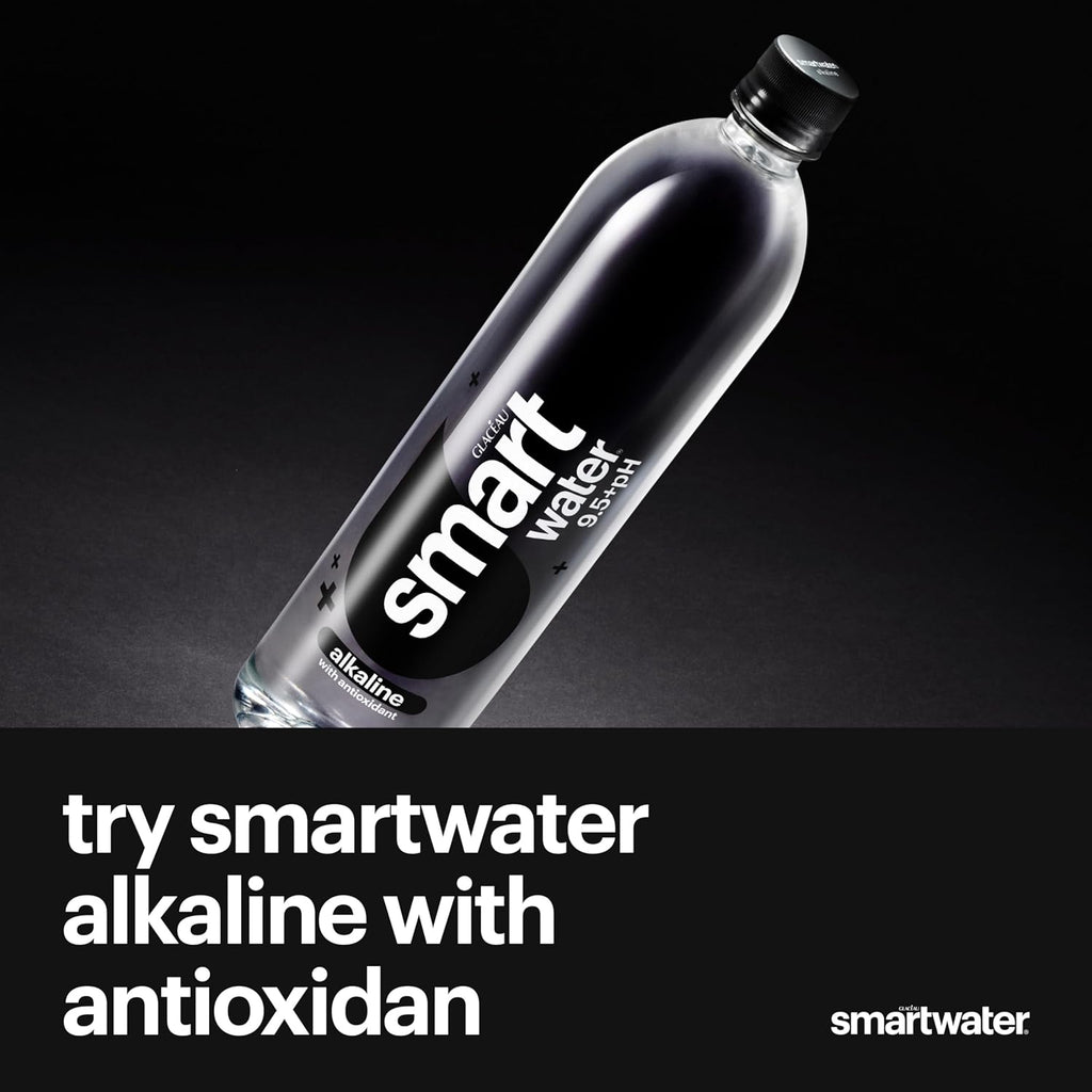 Smartwater vapor distilled premium water , 16.9 Fl Oz (pack of 6)
