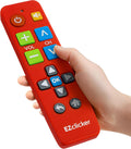 Plus Big Button Universal TV Remote (Red) Simple Easy to Use, Works with Major TV Brands (2xAAA Batteries Not Included)